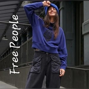 Free People Good Times Logo Sweatshirt